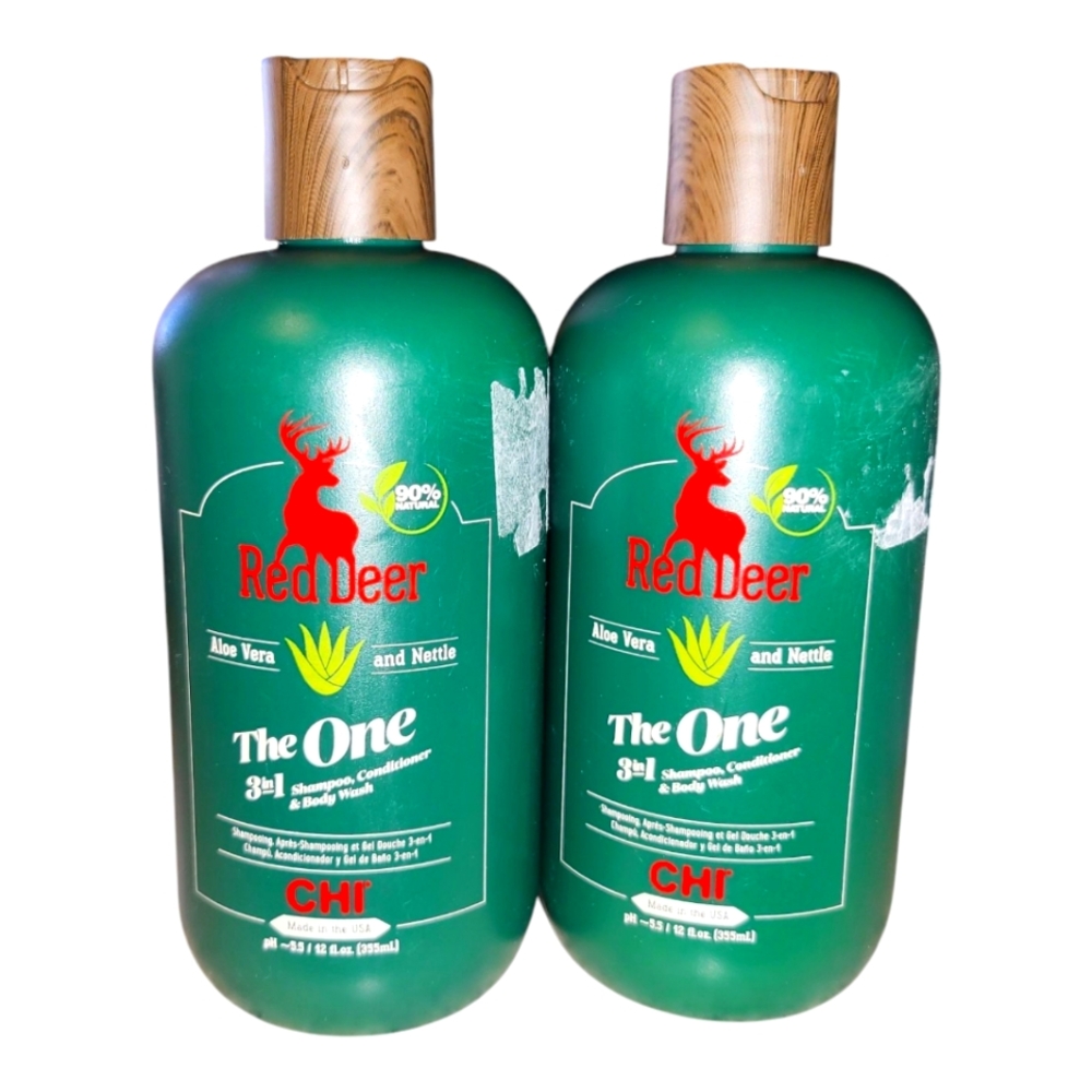 2 Chi for Men Red Deer The One 3 In 1 SEALED